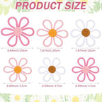 Barydat 6 Pcs Daisy Nursery Decor Flower Cute Color - Image 2