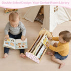 Toddler Bookshelf Double-Sided - Image 3