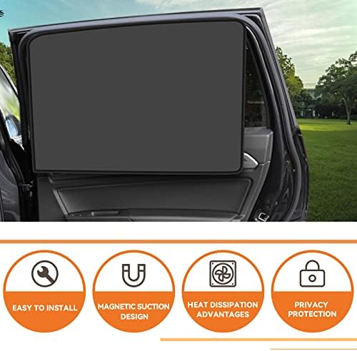 QUICTO Car Window Sun Shades, Universal Interior Accessories - Image 4