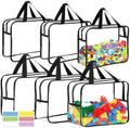 6Pcs 3Large & 3XL Toy Storage Bags by OPELETNNT