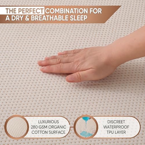 Deluxe Cooling Mattress Protector Twin - Image 5