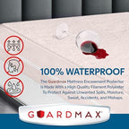 Guardmax Twin XL Mattress Encasement Zippered, 100% Waterproof Mattress - Image 5