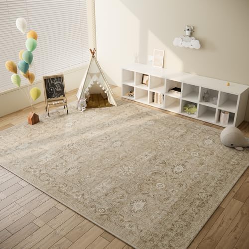 Washable Living Room Area Rug: 5x7 Rugs - Image 3