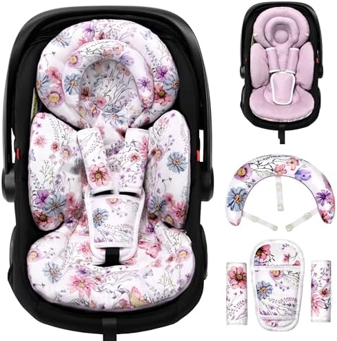 TinlyFinly Infant Car Seat Insert by TinlyFinly