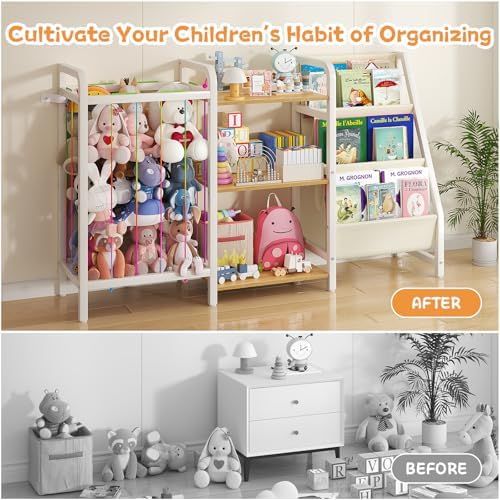 B1 Kids Bookshelf and Toy Storage, Book Shelf - Image 6