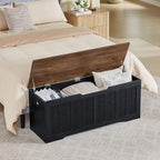 VANKILEY 47.2" Storage Chest Extra Large, Storage Bench. - Image 4