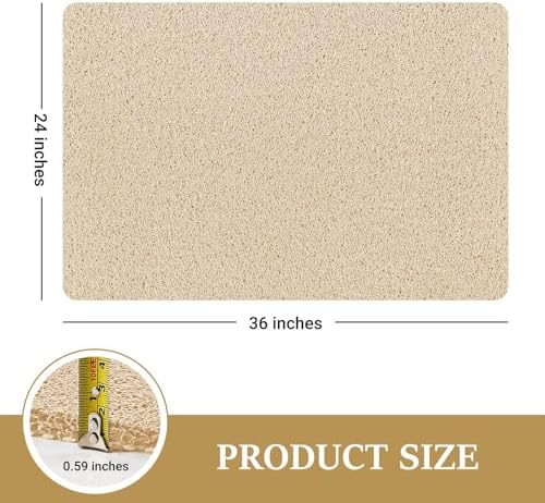 LuxStep Shower Mat Bathtub Mat, Non-Slip Bath Mat - Image 2