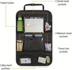 Car Backseat Organizer, Kids Seat Pockets, Back Seat Protector, Durable Strong - Image 6