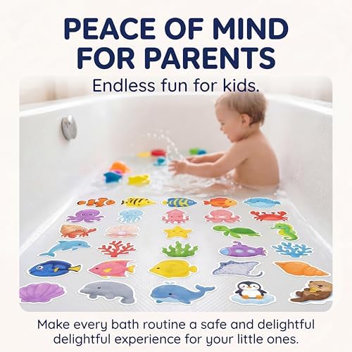 30PCS Sea Creature Non Slip Bathtub Stickers - Image 4
