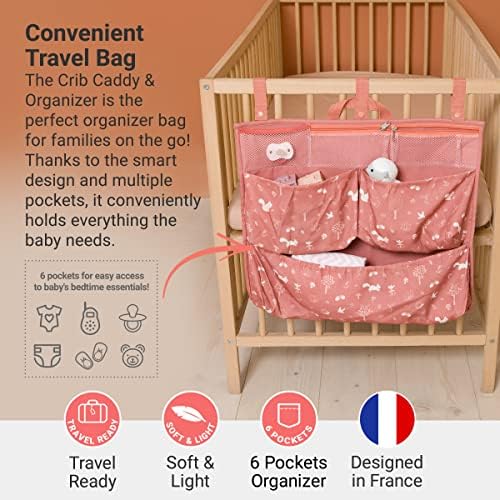 BabyToLove Crib & Caddy Organizer | Portable Hanging Storage - Image 2