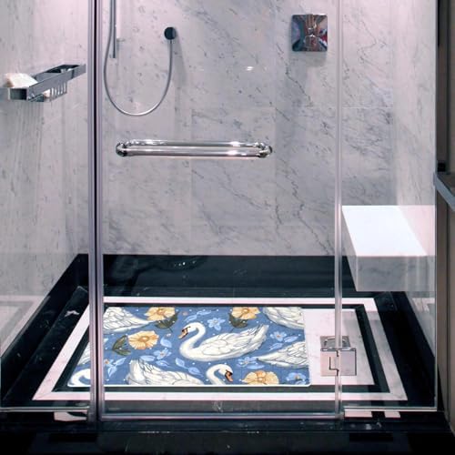 Shower Mat Bathtub Mat, 26.8x15.1 inch, Non-Slip Bath Mat - Image 6
