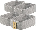 MiniArk Small Storage Baskets for Organizing | Closet Organizer Bins | Shelf by MiniArkStorageBasketsHome