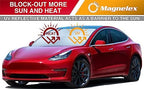 Magnelex Tesla Windshield Sun Shade, Reflective Polyester Blocks Heat & Sun - Image 5
