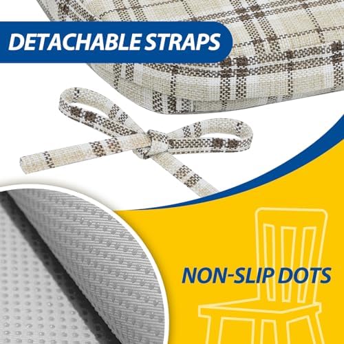 AAAAAcessories Chair Cushions for Dining Chairs - Image 5