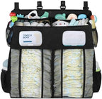 Accmor Changing Table Diaper Organizer, Hanging Diaper Caddy Organizer Stacker by Accmor