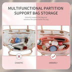 Doxo Purse Organizer Insert for Handbags & Base Shaper 2pc Set, Felt Neverfull - Image 6