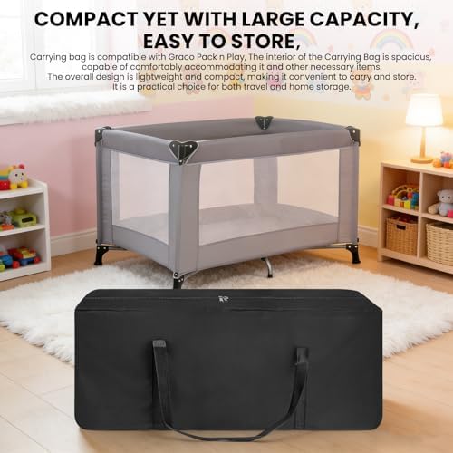 Travel Bag Compatible with Graco Pack N Play, Waterproof and Lightweight - Image 4