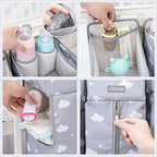 Orzbow 3-in-1 Hanging Diaper Caddy Organizer - Image 4