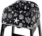 Mamatepe Baby High Chair Cover, Restaurant Seat Liner | Black by Mamatepe