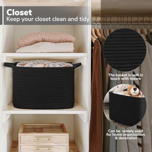 Goodpick Woven Storage Basket for Shelves - Image 5