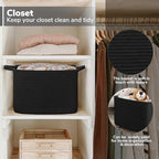 Goodpick Woven Storage Basket for Shelves - Image 5