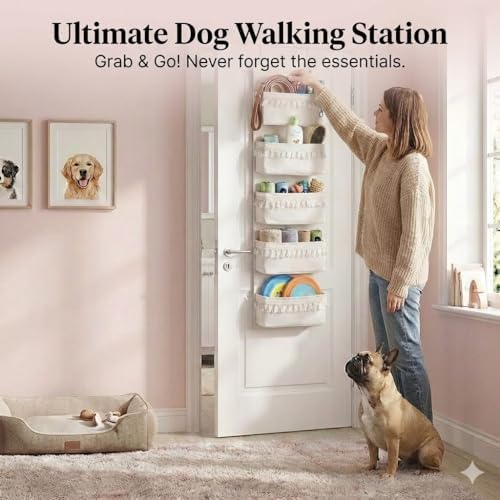Over The Door Organizer, Pet Supplies Hanging Storage Rack - Image 5