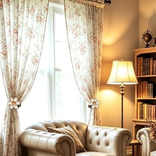 SRG Curtain Tiebacks for Curtains 2 Pack, Decorative Curtain Holdbacks for - Image 2