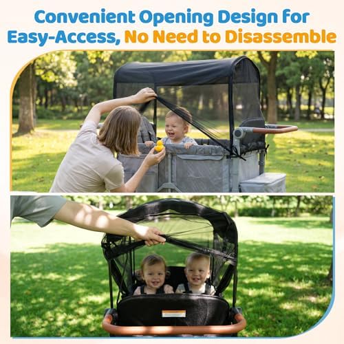 Orzbow Mosquito Net for Baby Stroller Wagon - Image 4