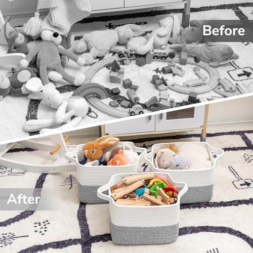 Goodpick Woven Storage Basket for Shelves - Image 7