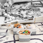 Goodpick Woven Storage Basket for Shelves - Image 7