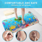 Bath Mat for Tub Non Slip Kids Bathtub Mat 40x16 Baby Bath Mat - Image 6