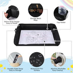 COOLBEBE Airplane Tray Table Cover, Foldable Travel Tray Cover - Image 6