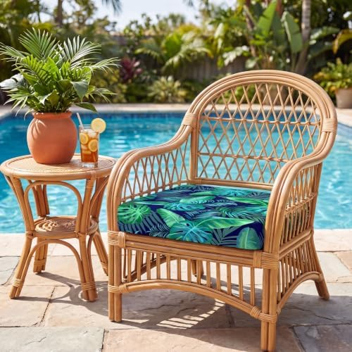 1Pcs Patio Cushion Covers Stretch Outdoor Furniture Protector Slipcovers - Image 2