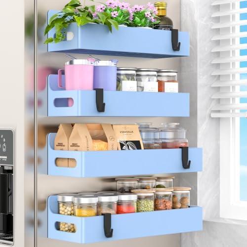 HuggieGems Upgrade Light Blue Magnetic Spice Rack by HuggieGems