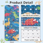 Topotdor Kids Bathtub Mat Non Slip, Tub Mat - Image 2