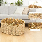 Water Hyacinth Diaper Caddy Organizer - Image 2