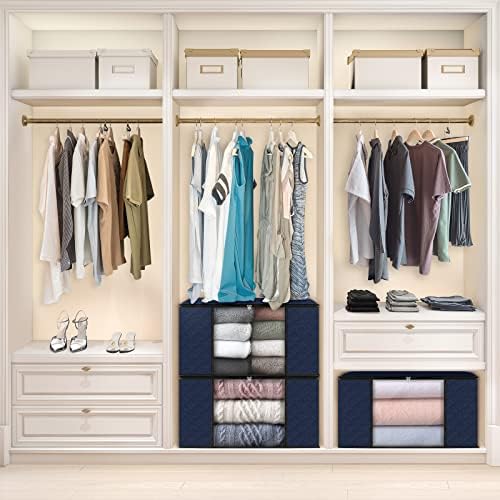 Fab totes 6 Pack Storage Bags for Clothes Blanket Storage Bins - Image 6