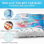 Bath Mat for Tub Non Slip Kids Bathtub Mat 40x16 Baby Bath Mat - Image 3