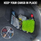2 Packs Universal Mesh Cargo Net, Elastic Car Storage Net Pocket Bag - Image 2