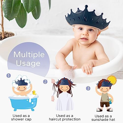 FUNUPUP Baby Shower Cap with Bath Rinse Cup - Image 4