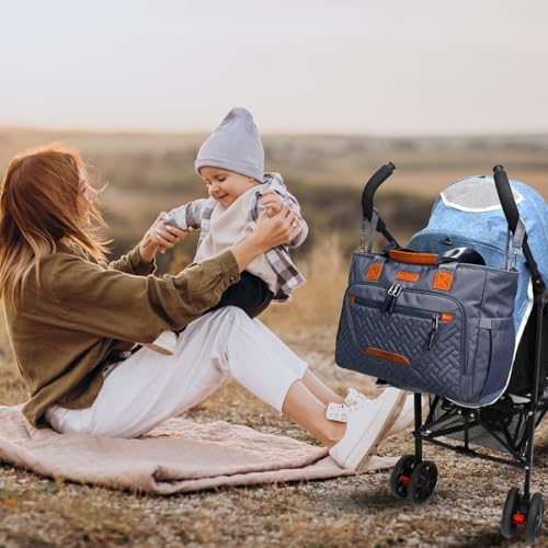 FHELAD Diaper Bag Tote for Women, Baby Diaper Bag - Image 3