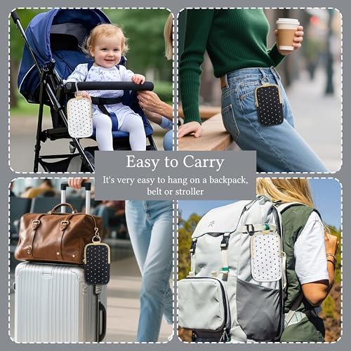 2PCS Hand Sanitizer Spray Case, Hand Sanitizer Holder, Mini Zippered Pouch - Image 7