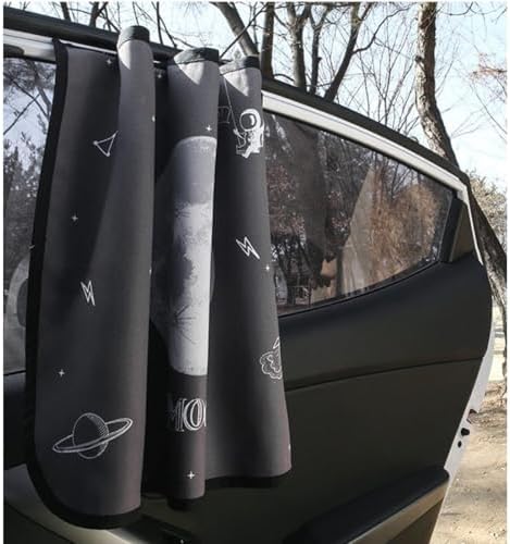 Magnetic Car Sun Shade Curtain for Side Window – Sun Blocker and UV Protector - Image 3