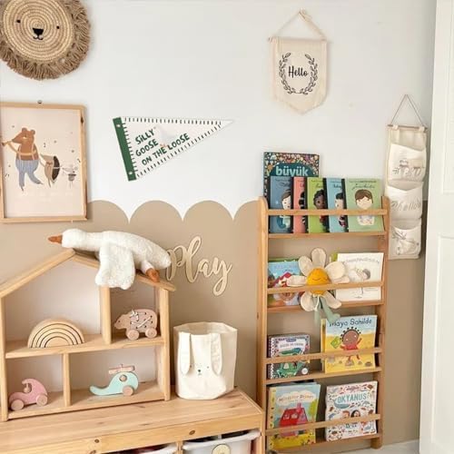 Silly Goose Pennant Banner Flags Kids Playroom Goose Nursery Decor - Image 4