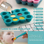 Silicone Freezer Tray with Clip-on Lid, 1.5oz x 12 Pods - Image 4