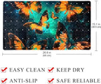 Non Slip Bathtub and Shower Mat 26.8x15.1 inch, Bath Mat - Image 3