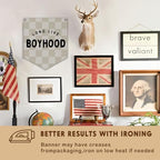 Lacama Long Live Boyhood Banner Boys Room Decor, Boy Nursery Decor - Image 6
