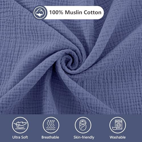 Bearmoss 2-Pack Baby Bassinet Sheets - Image 6