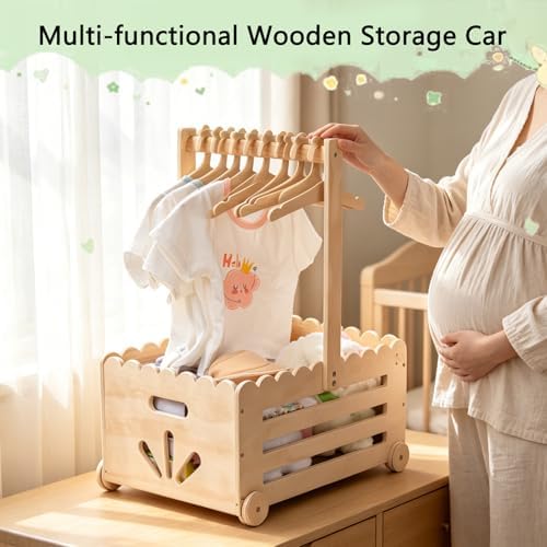 Wooden Baby Shower Crate Closet - Image 4