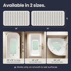 homerella Bathtub Mat Non Slip 28x16 Shower Mat Non Slip Anti Mold BPA Free - Image 5